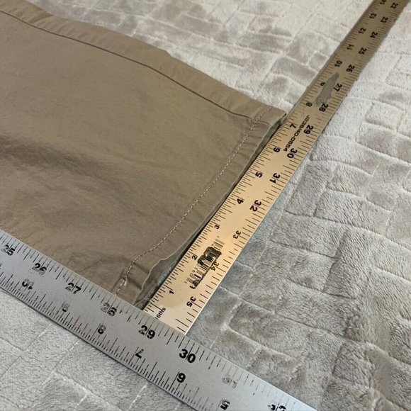 Armani Exchange Mens 34x28 Chino Pants Straight Jambe Droite Mid Rise Stretch - Picture 8 of 12